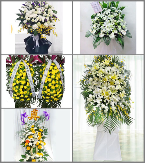 北京房山区河北镇军工路社区白事花篮预定